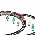 Железная дорога Скоростной пассажирский поезд 308 см со светом и аксессуарами  - миниатюра №2