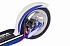 Складной 2х колесный самокат Big Wheel AIR 205 Dual Brake, синий  - миниатюра №4