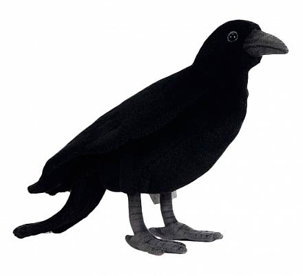 Мягкая игрушка - Черный ворон, 31 см 