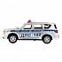 Модель Полиция Infiniti QX80 свет-звук 12 см двери и багажник открываются металлическая инерционная  - миниатюра №4