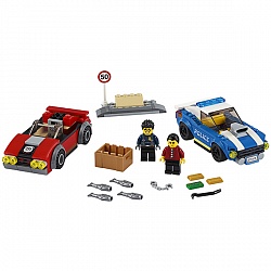 Конструктор Lego City Police - Арест на шоссе (Lego, 60242-L) - миниатюра