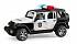 Внедорожник Bruder Jeep Wrangler Unlimited Rubicon - Полиция с фигуркой  - миниатюра №2