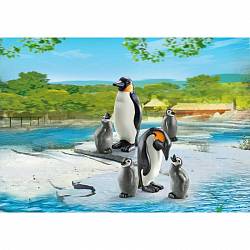 Игровой набор – Зоопарк: Семья Пингвинов (Playmobil, 6649pm) - миниатюра