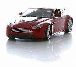 Машинка Aston Martin V12 Vantage, масштаб 1:24 (Welly, 24017) - миниатюра