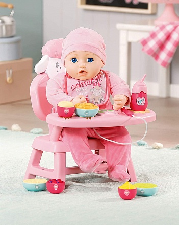 Игрушка Baby Annabell - Обеденный стол, свет и звук 