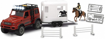 PlayLife Dickie Toys Игровой набор для перевозки лошадей 