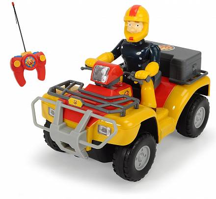 Квадроцикл Dickie Toys Пожарный Сэм Меркурий, масштаб 1:24 