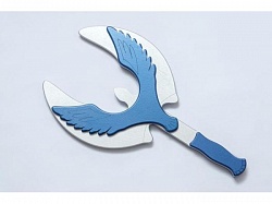 Клинок деревянный Топор-крылья (ИП Абрамочкина, ДК300021) - миниатюра