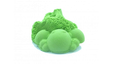 Кинетический пластилин зеленый, 0,3 кг 