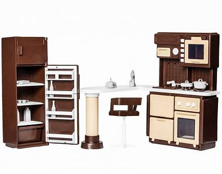 Игровой набор мебели для кухни Огонек 
