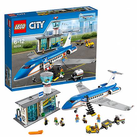 Lego City. Пассажирский терминал аэропорта 