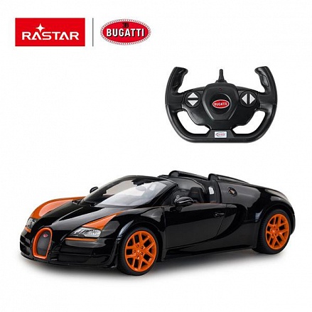 Машина на радиоуправлении 1:14 Bugatti Grand Sport Vitesse, цвет чёрный 