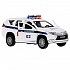 Машина Mitsubishi Pajero Sport – Полиция, 12 см, инерционный механизм, цвет белый  - миниатюра №1