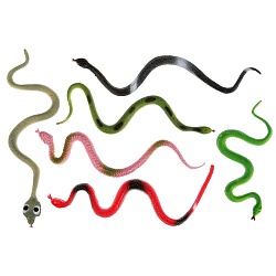 Набор из пластизоля – Змеи, 6 фигурок (Играем вместе, 837S) (ассортимент) - миниатюра