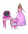 Кукла Штеффи-принцесса и столик  - миниатюра №1
