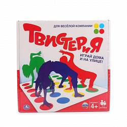 Настольная игра Твистер - Твистерия (Умка, 4690590111925sim) - миниатюра
