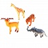 Набор игрушек из пластизоля – Дикие животные, 8 штук, 10 см   - миниатюра №2