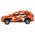 Машина металлическая Jeep Grand Cherokee спорт, инерционная, цвет – оранжевый, 12 см  - миниатюра №1