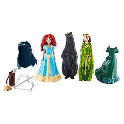 Игровой набор с мини-куклой "Disney Принцесса – Мини-замок Мериды" (Mattel, x4947) - миниатюра