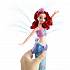 Кукла Disney Princess Ариэль с фонтанчиком и рыбкой Флаундером  - миниатюра №2