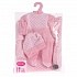 Одежда для кукол и пупсов 25-29 см конверт розовый боди-комбинезон шапка  - миниатюра №4