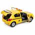 Машинка металлическая - Renault Sandero такси, 12 см. - миниатюра №1
