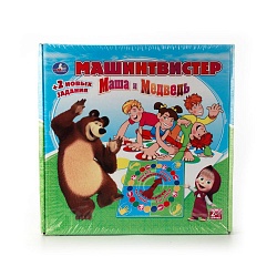 Настольная игра Маша и Медведь - Машин твистер (Умка, 4690590056486) - миниатюра