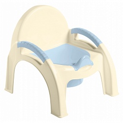 Горшок-стульчик, цвет светло-голубой (Бытпласт, 431326731) - миниатюра