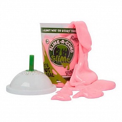 Слайм - жвачка для рук - Slime-a-ccino - Молочный коктейль, цвет розовый (Junfa Toys, ST26) - миниатюра