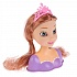 Кукла-манекен для создания причесок – Принцесса в фиолетовом платье с аксессуарами  - миниатюра №5