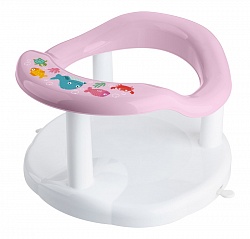 Сиденье для купания детей с декором, цвет светло-розовый (Бытпласт, 431309633) - миниатюра