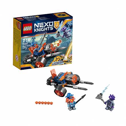Lego Nexo Knights. Самоходная артиллерийская установка королевской гвардии 