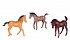 Набор из 3 фигурок лошадок  - миниатюра №1